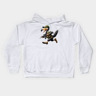 Tactical Dodo Bird Kids Hoodie